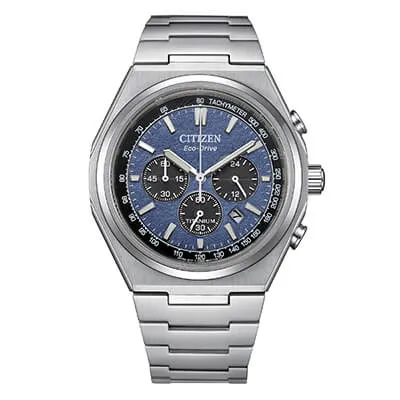 Orologio Uomo Citizen Eco-Drive Super Titanio con Quadrante Blu 42 mm
