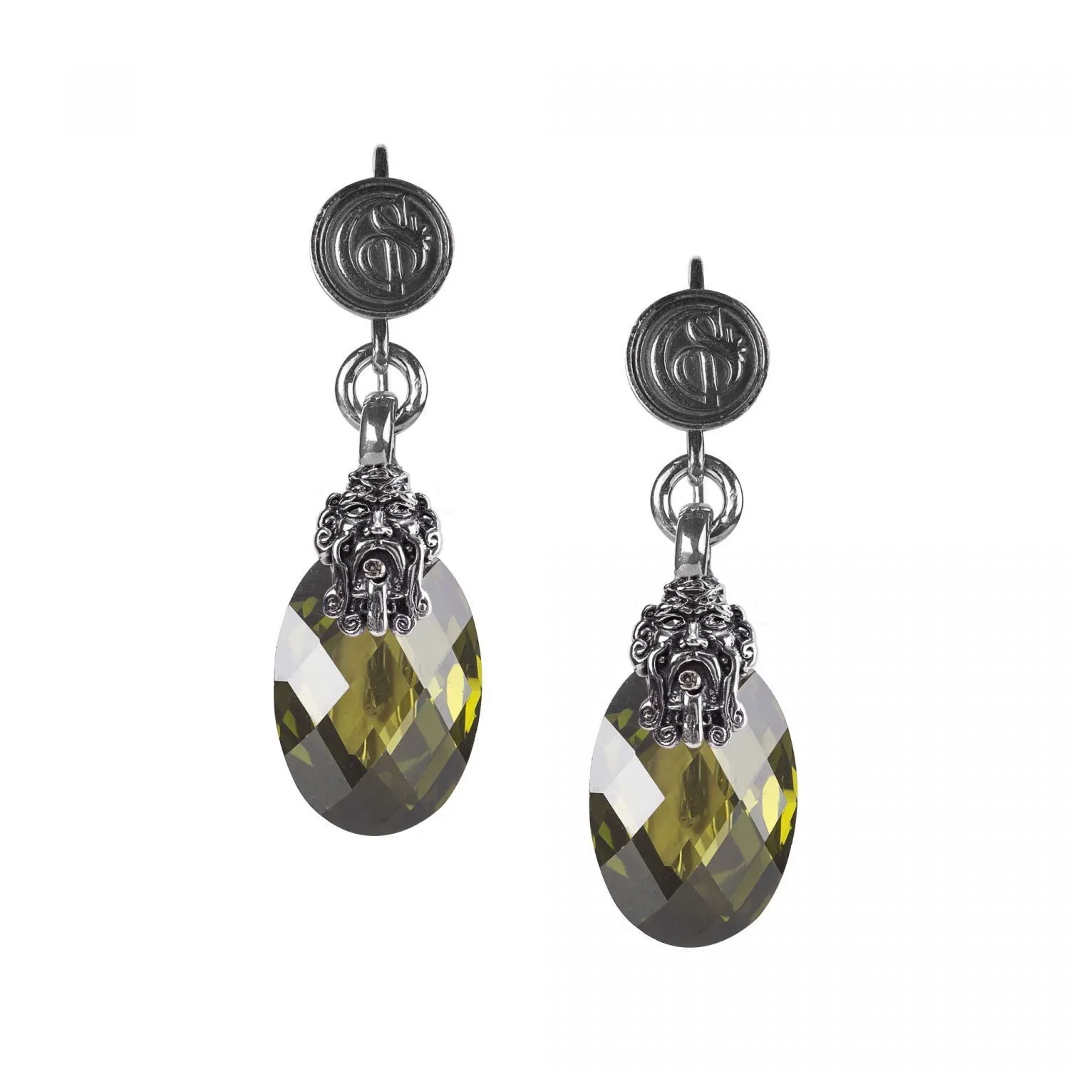 Orecchini Iride Verde - GERARDO SACCO