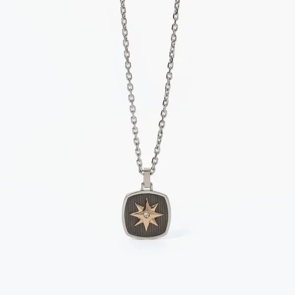 Collana 2Jewels uomo Rosa dei venti