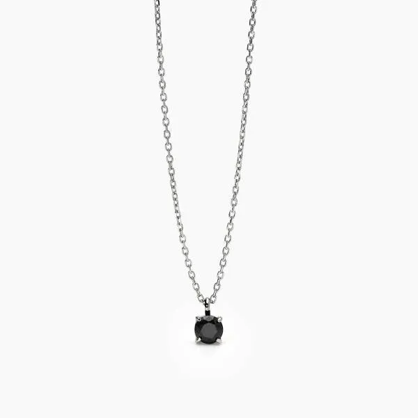Collana 2Jewels uomo Punto luce nero