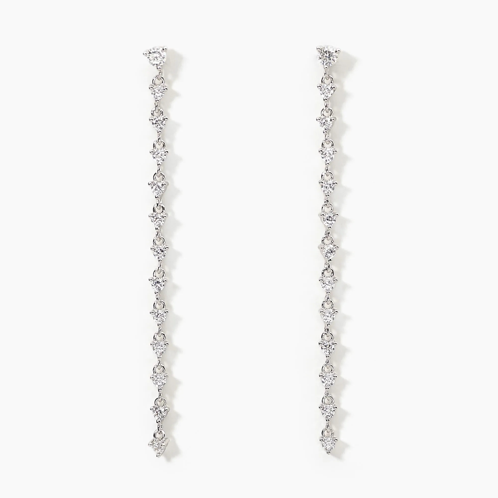 Orecchini Mabina donna Zirconi pendenti