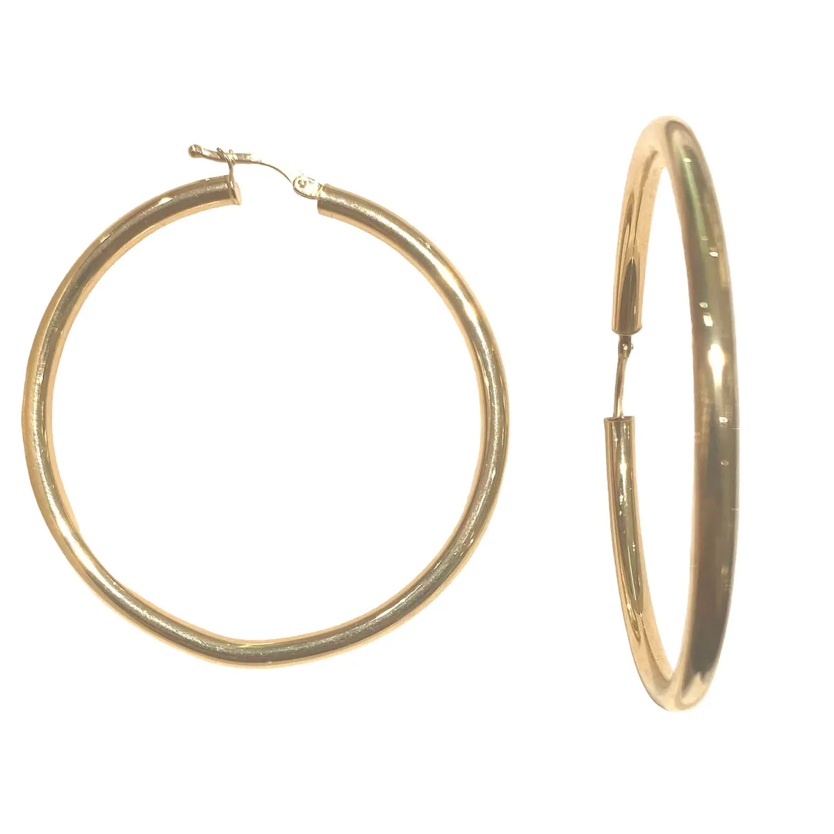 CERCHI ORO LISCI (vari diametri)