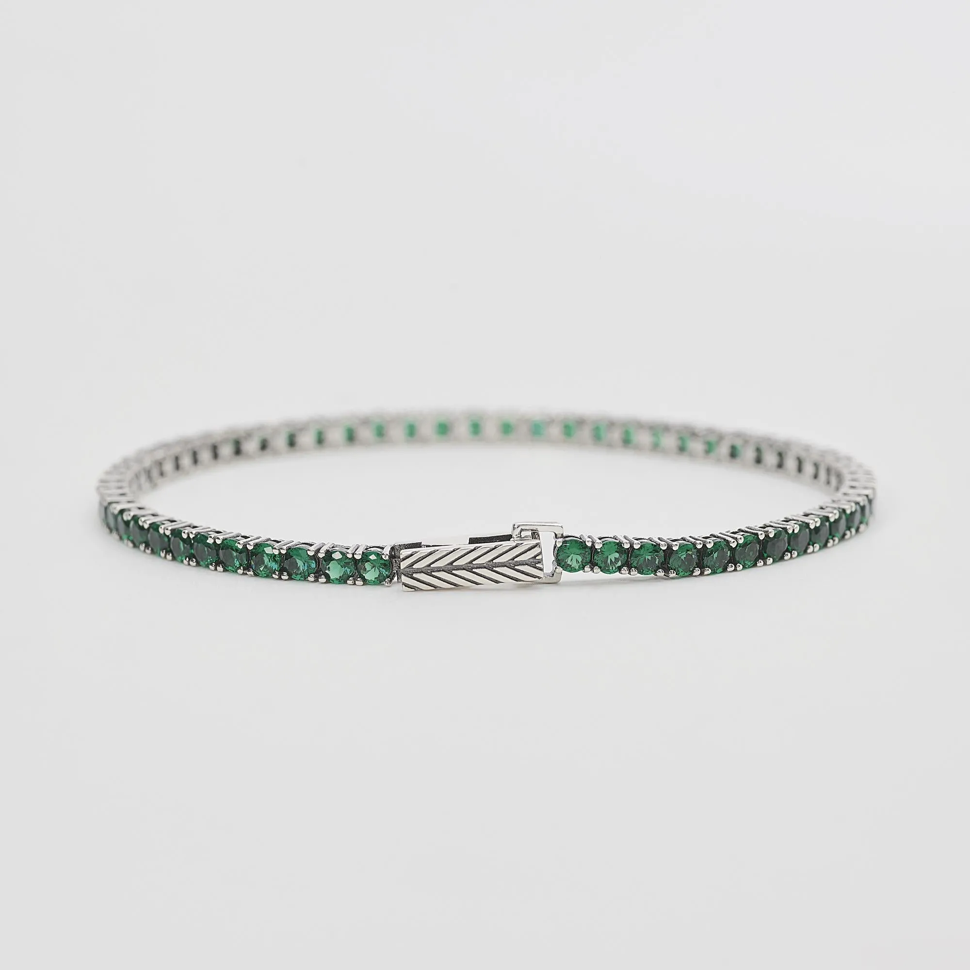 Bracciale Mabina Tennis Club Smeraldo