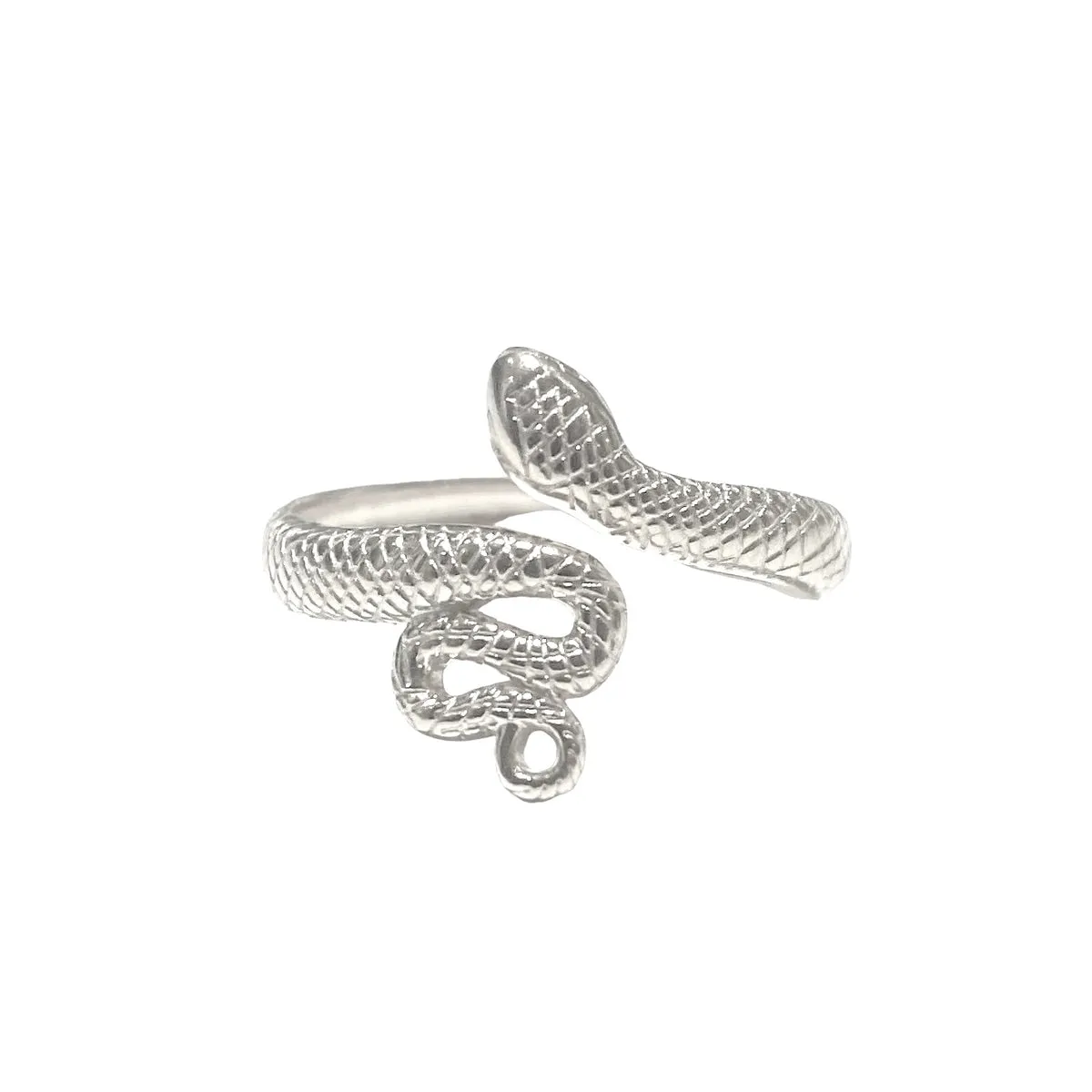 ANELLO SNAKE ARGENTO