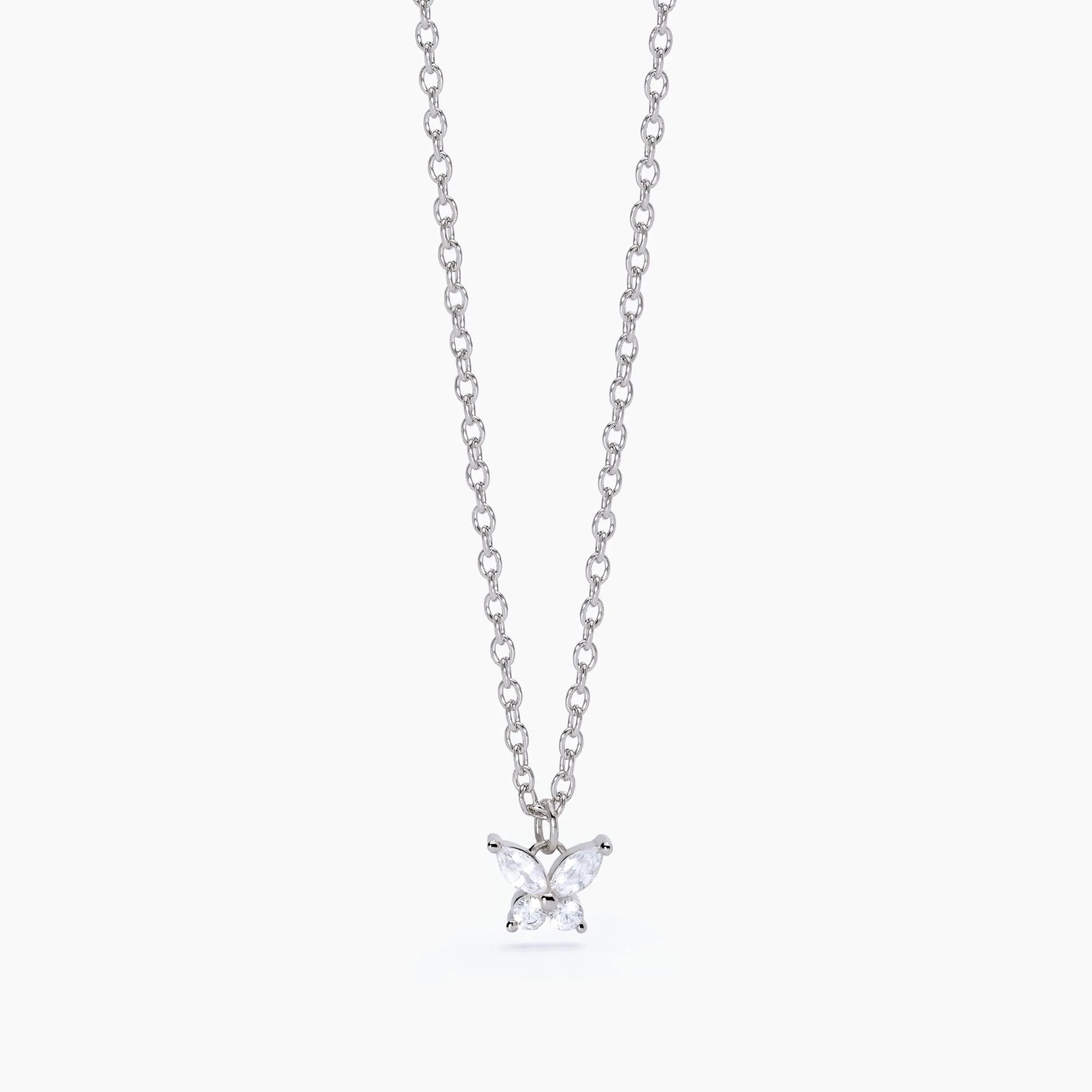 Collana Mabina donna Zirconi con taglio marquise