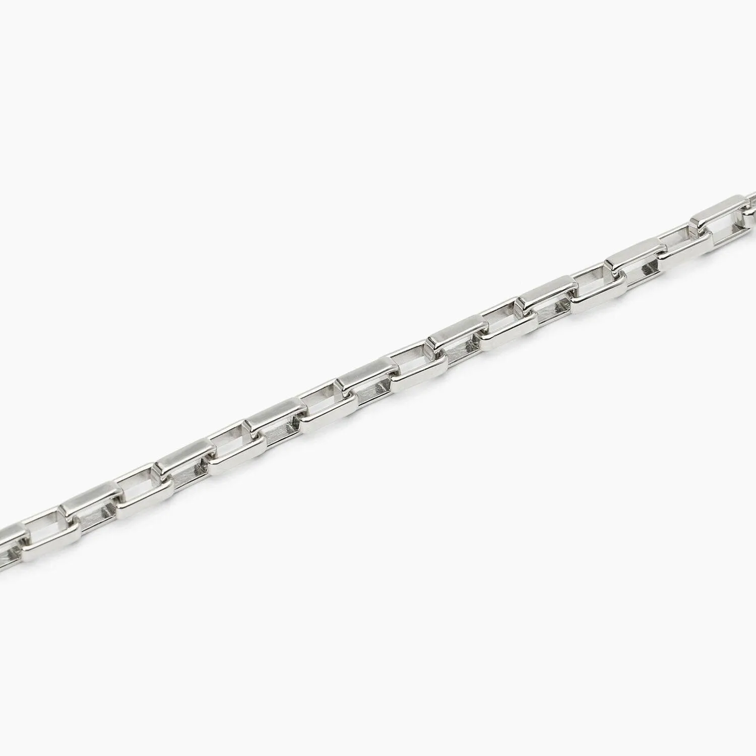 Bracciale in argento con catena allungata EVERY DAY