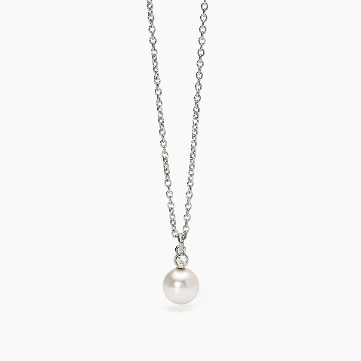 Girocollo in acciaio 316L perle conchiglia cristal Donna 2JEWELS