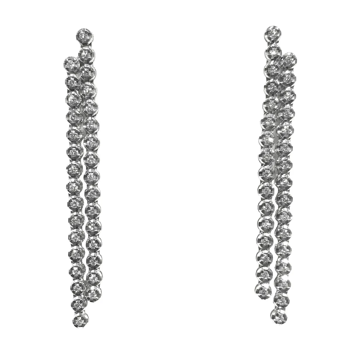 ORECCHINI TENNIS DOPPIA FILA