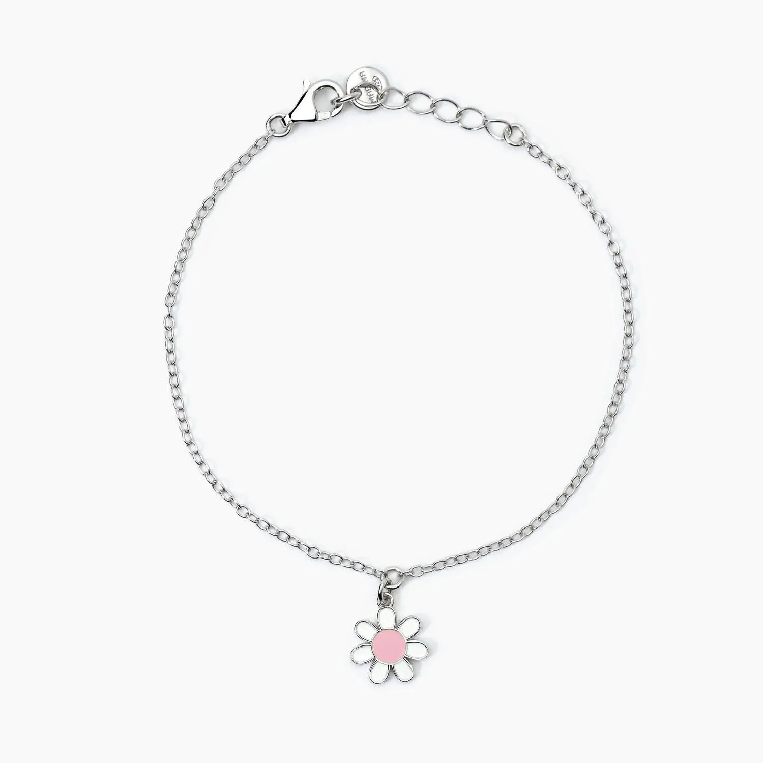 Bracciale in argento con margherita DAISY Mabina Junior