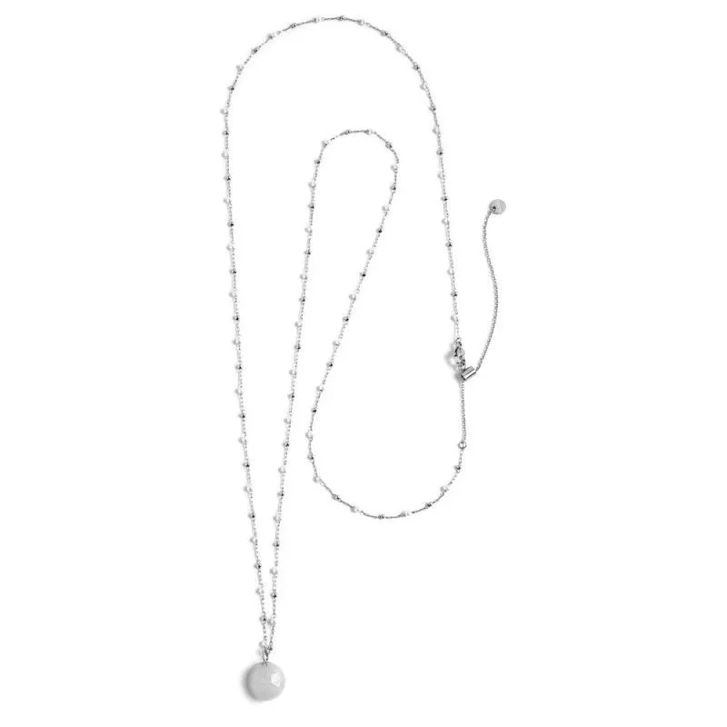 Collana chiama angeli con perle e sfere Marlu' Donna