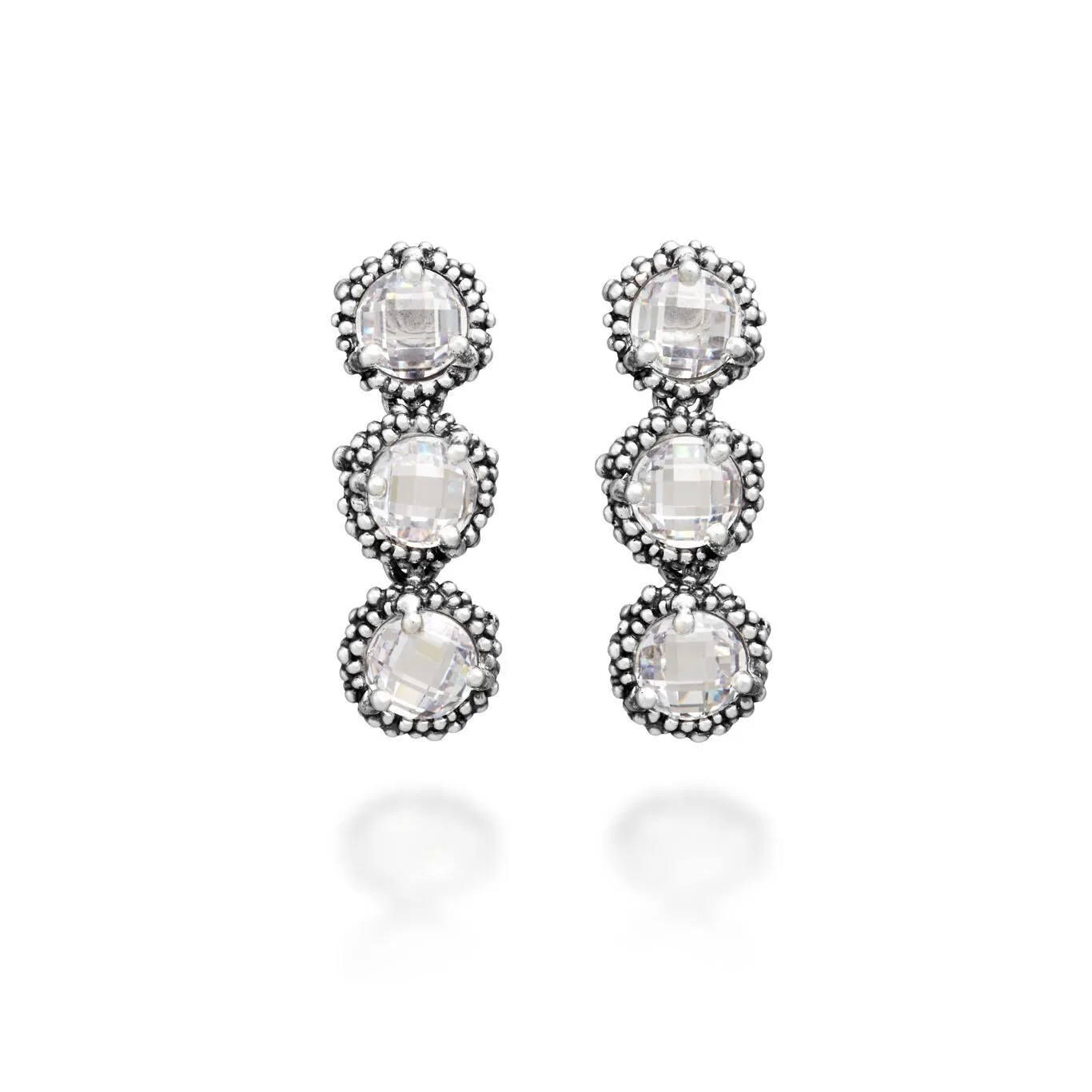 Orecchini in Argento 925 e zirconi Giovanni Raspini