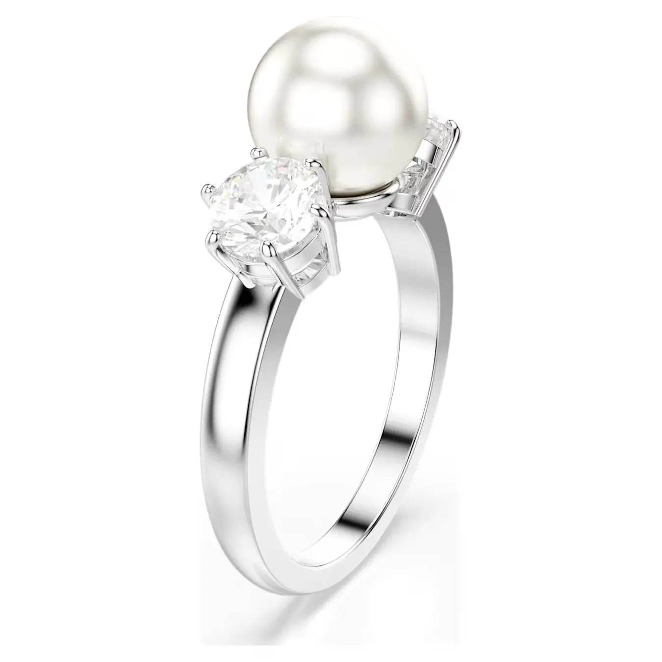 Anello cocktail Matrix Crystal Pearl Swarovski