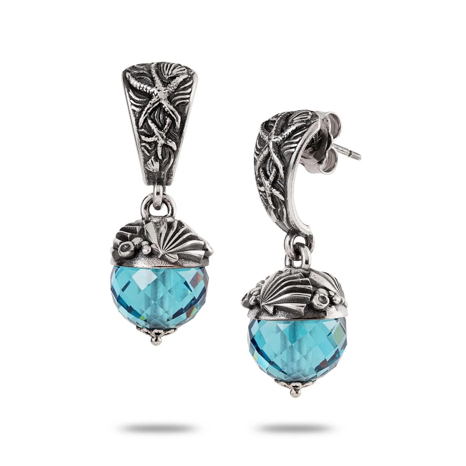 Orecchini Con Zirconia Sfaccettata "Estate" - Gerardo Sacco