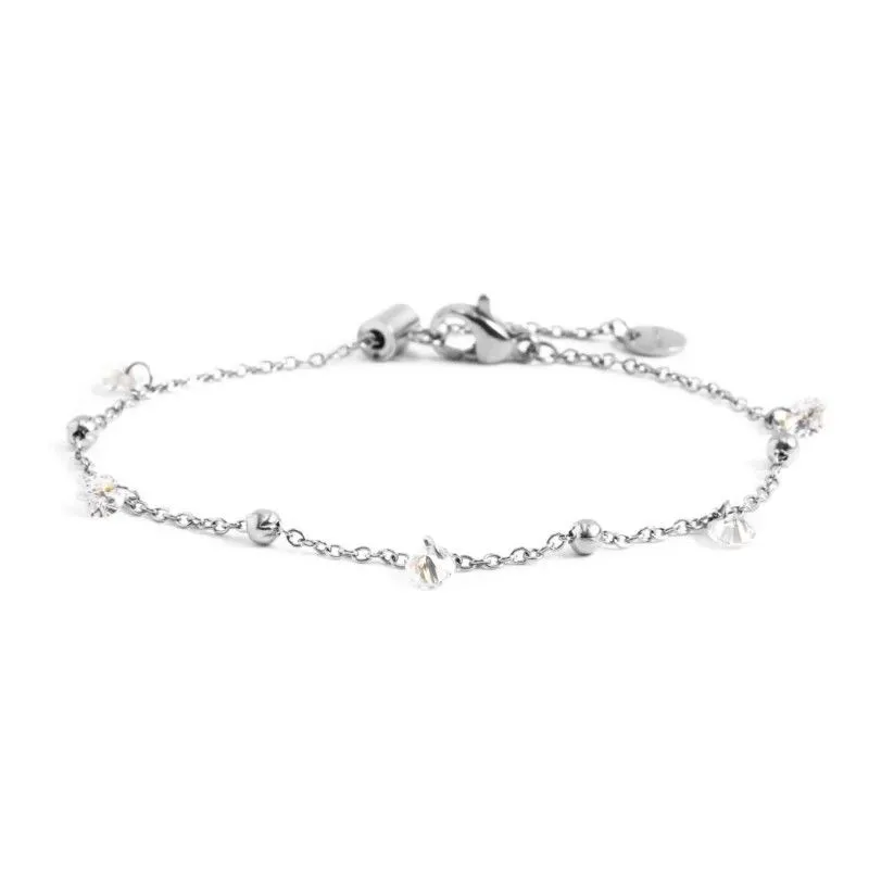 Bracciale con zirconi e sfere MARLU