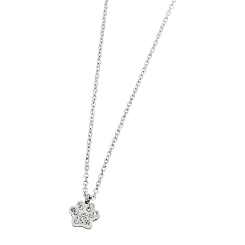 Collana zampina con cristalli MARLU