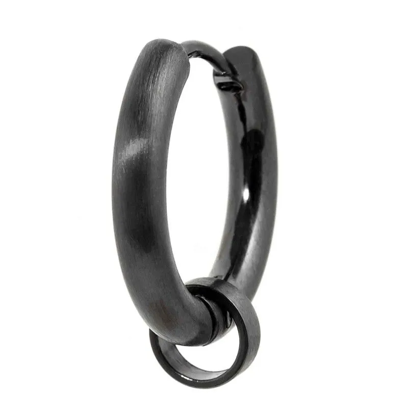 Orecchino a cerchio 19mm con anello per charm MARLU