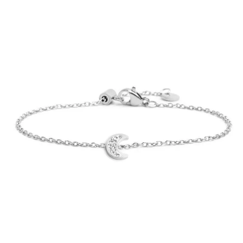 Bracciale luna con cristalli MARLU