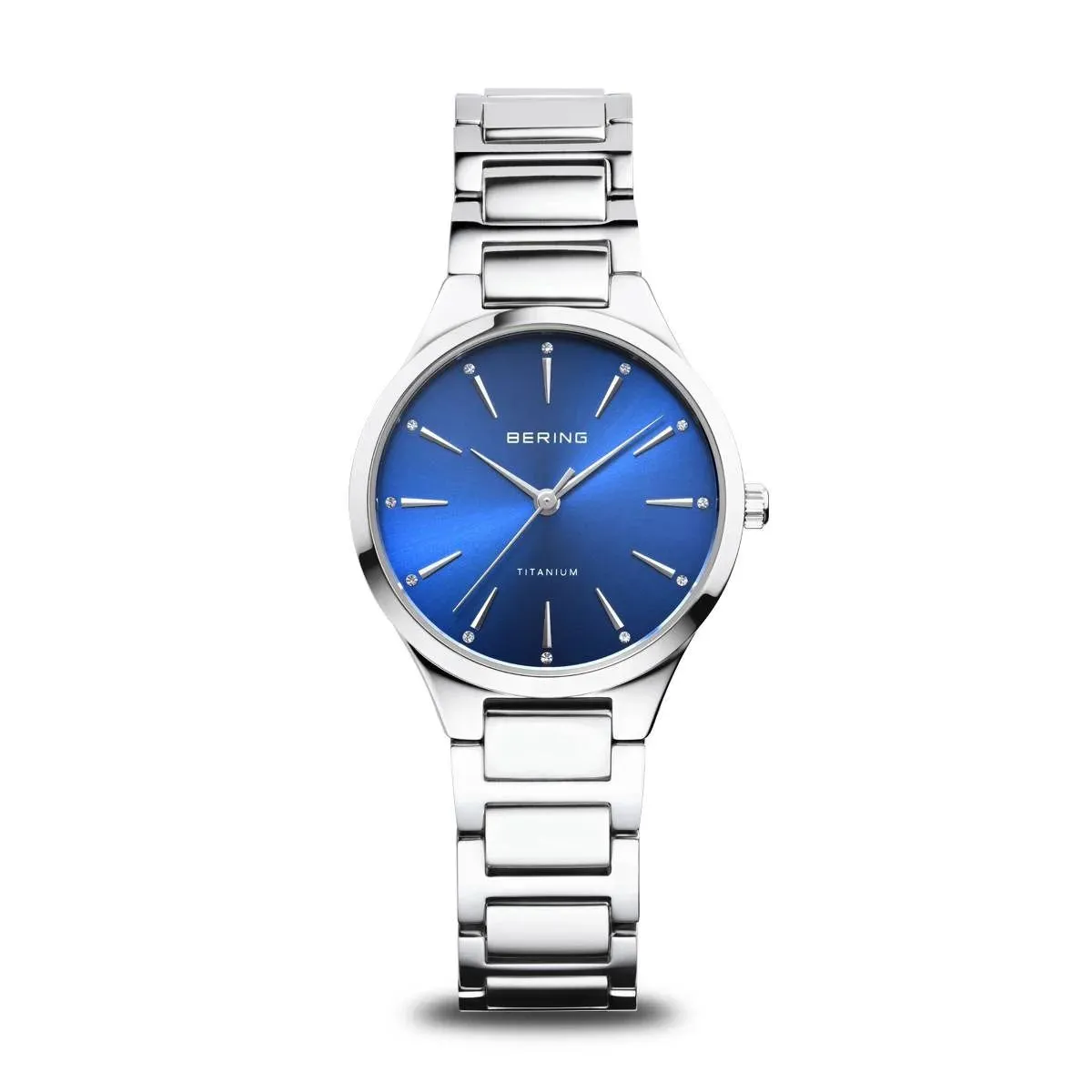 Orologio Bering  Titanium | argento/Blu brilliante |