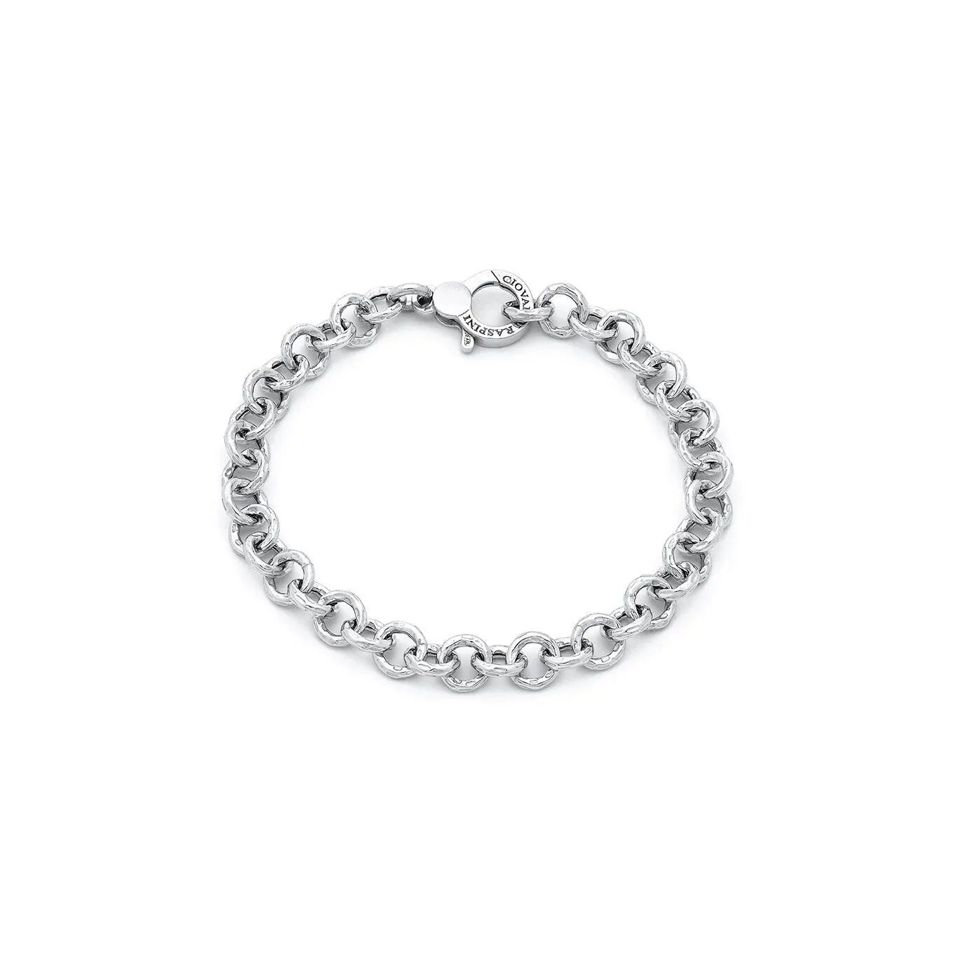 Bracciale Maglia Martellata