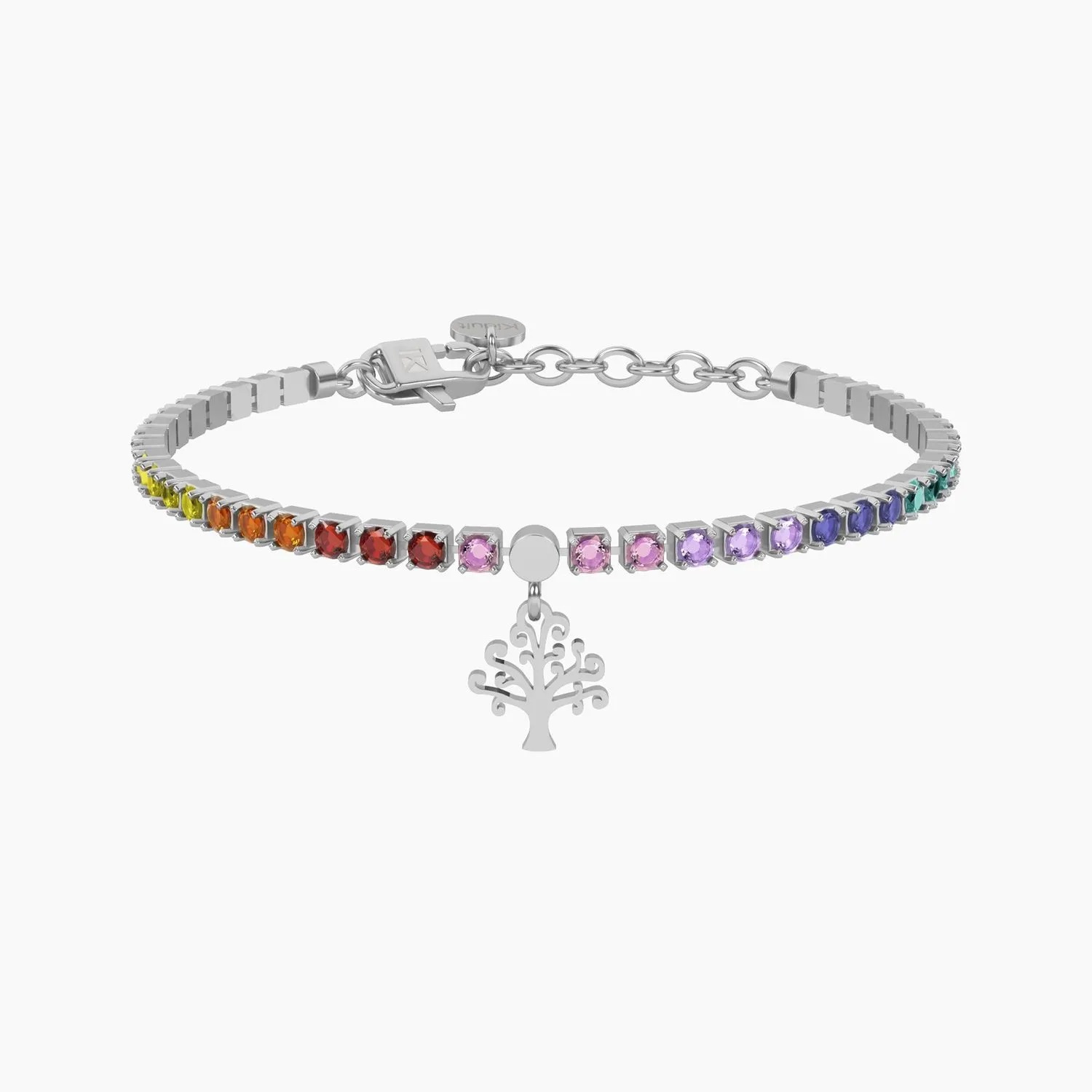 Bracciale tennis multicolor con albero della vita Albero della vita Kidult Albero della vita - Kidult