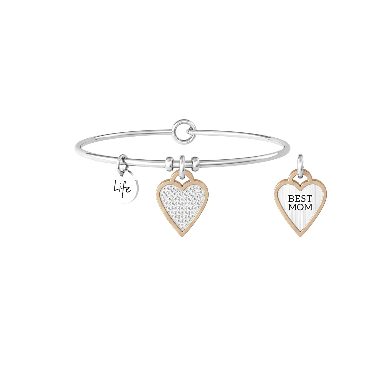 Bracciale Donna Kidult Rigido Family Best Mom