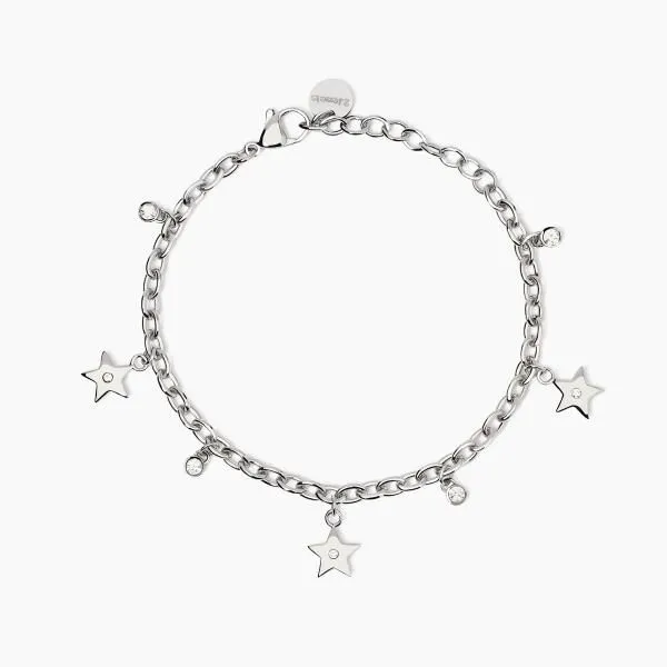 Bracciale in acciaio 316L stelle Donna 2Jewels