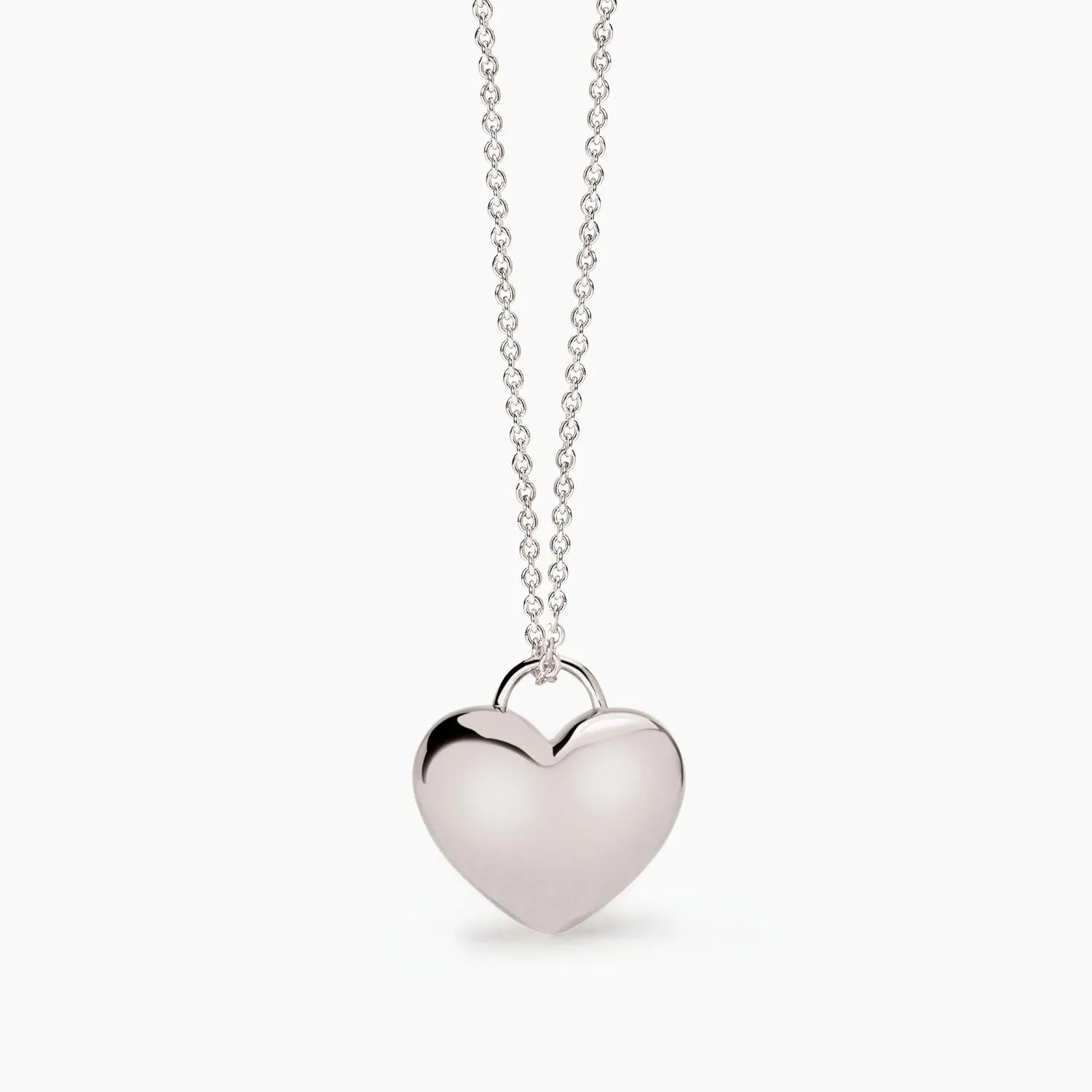 Collana in argento con ciondolo cuore Feeling Mabina