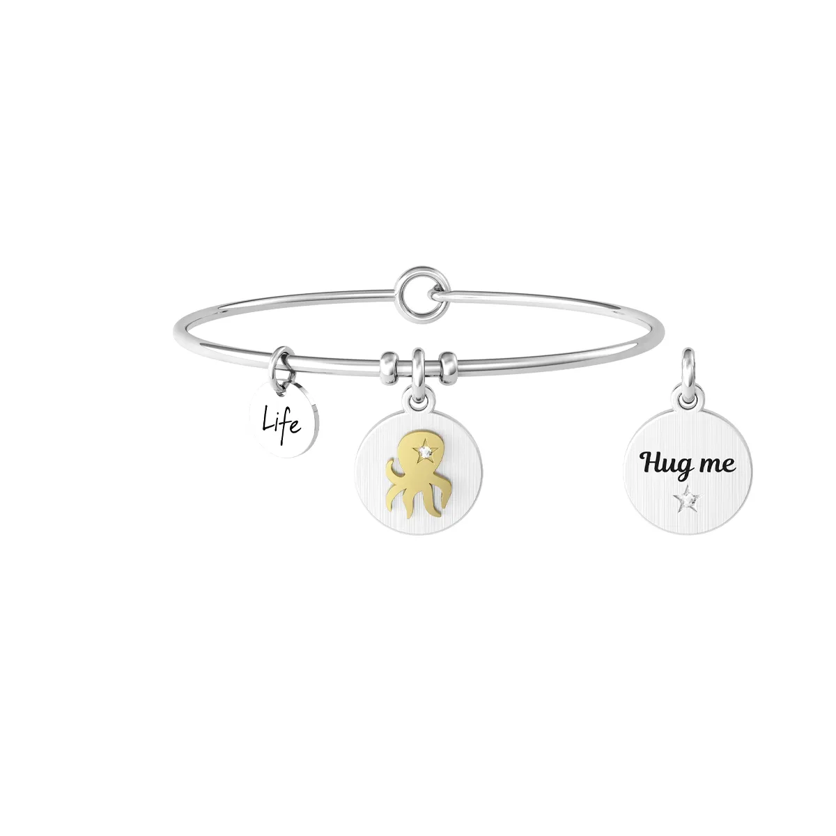 Bracciale Donna Kidult Animal Planet Rigido con Polipo
