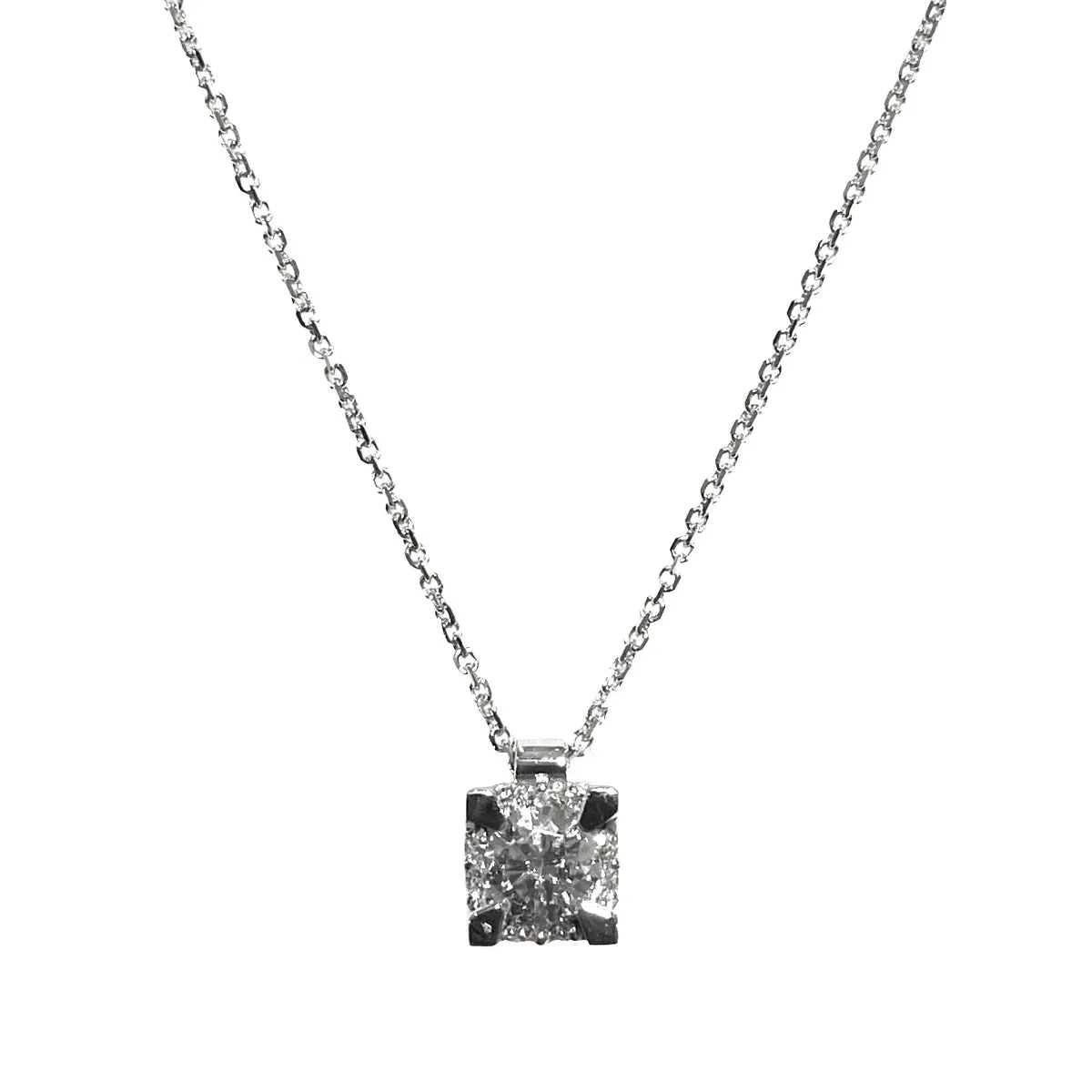 COLLANA PUNTO LUCE MULTI DIAMANTE