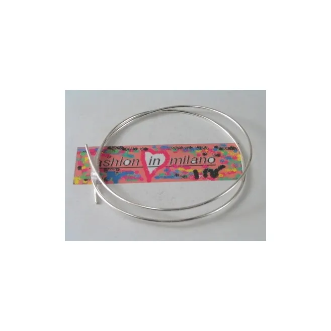 20 CM. DI FILO IN ARGENTO 925 ITALY COTTO DEL  DIAMETRO DI  1 MM.