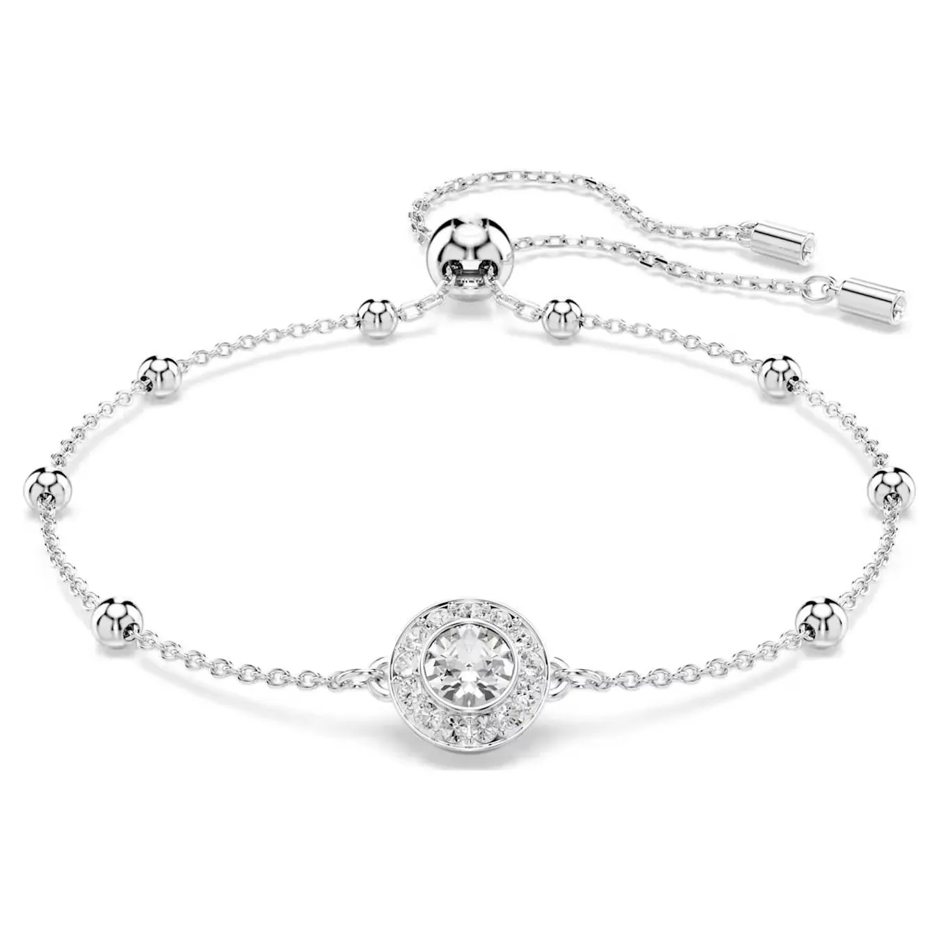 Bracciale Angelic Taglio Round, Bianco Swarovski