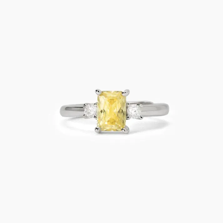 Anello Mabina donna Princess lemon