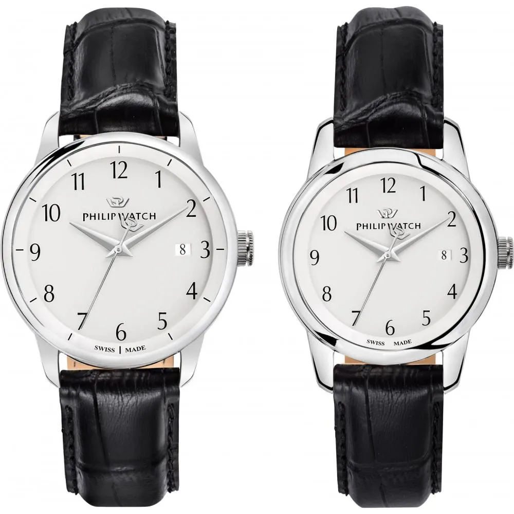 Orologio Uomo + Orologio Donna PHILIP WATCH ANNIVERSARY R8251150003 (2 Orologi)