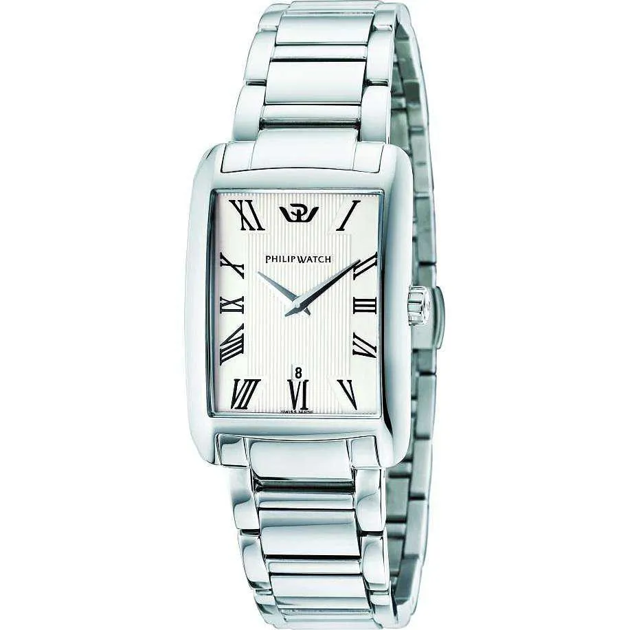 Orologio Uomo PHILIP WATCH TRAFALGAR R8253174002 Acciaio Bianco SWISS MADE