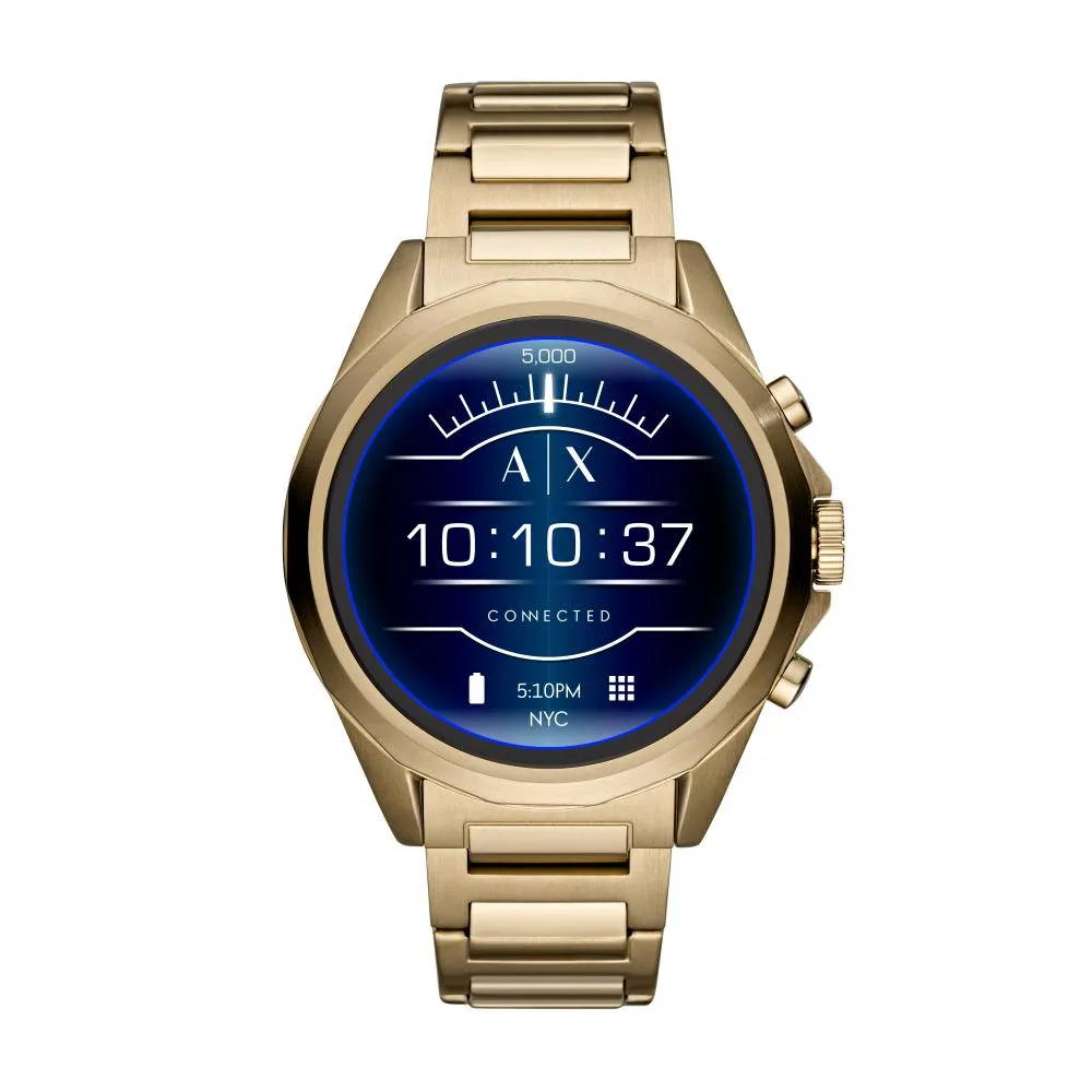 Smartwatch ARMANI EXCHANGE CONNECTED AXT2001 Acciaio Dorato Gold Touchscreen