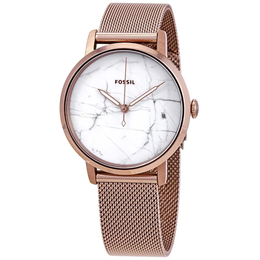 Orologio Donna FOSSIL NEELY ES4404 Acciaio Rosè Mesh Maglia Milanese