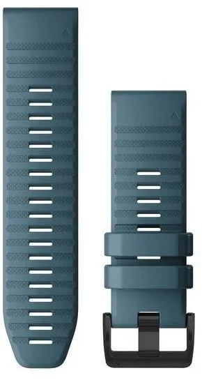 Cinturino GARMIN 010-12864-03 Silicone Blu Petrolio Quickfit 26mm FENIX EPIX