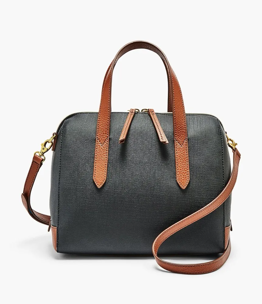 Borsa Donna FOSSIL SYDNEY SHB2033016 Pelle Nero Bauletto