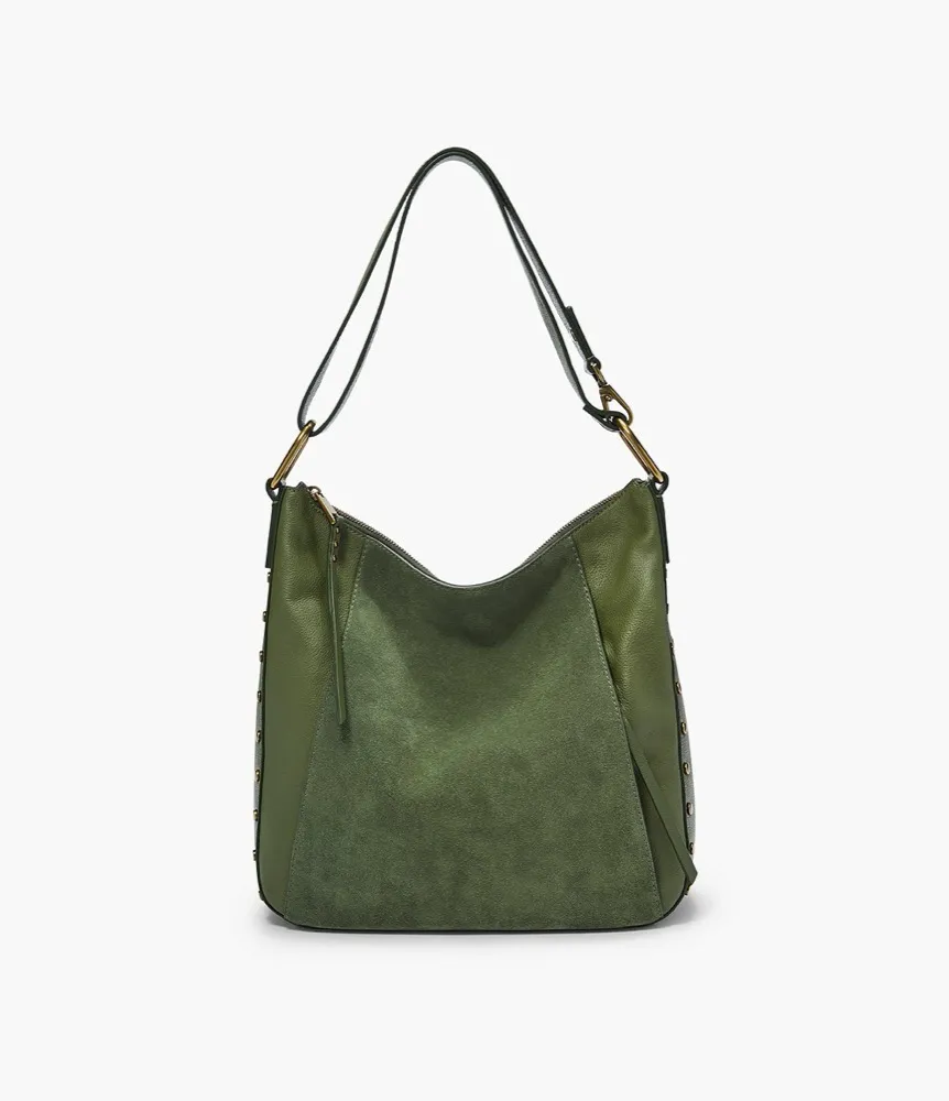Borsa Donna FOSSIL TALIA HOBO SHB2718350 Pelle Verde