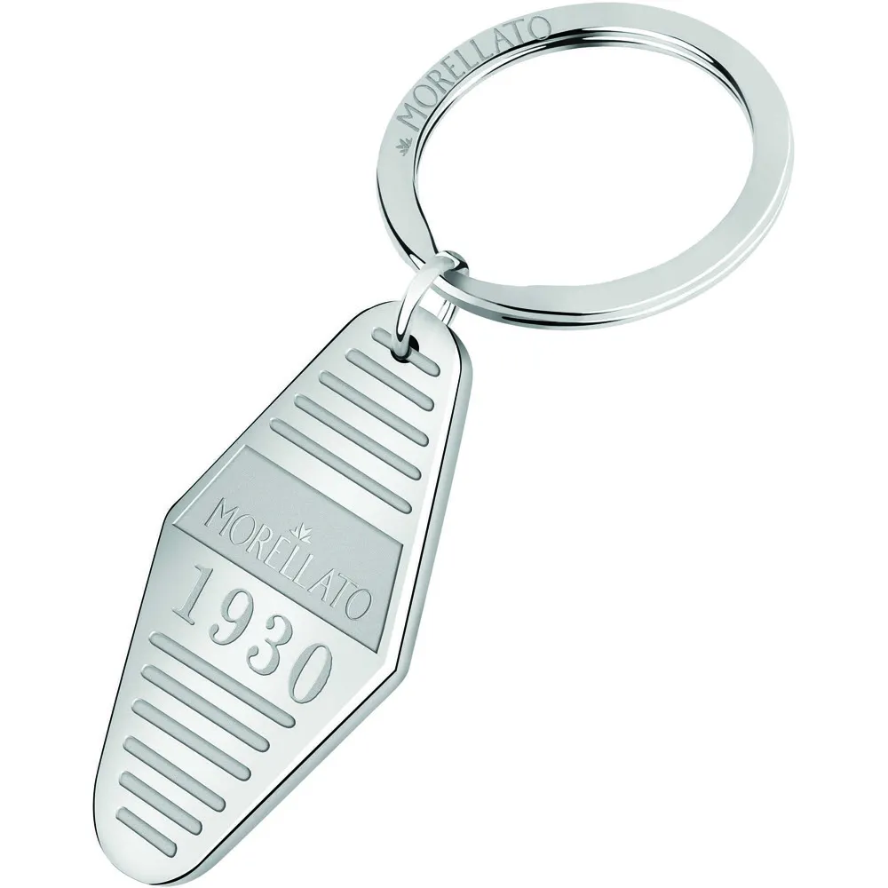 Portachiavi MORELLATO SU8612 Acciaio Inossidabile Logo 1930