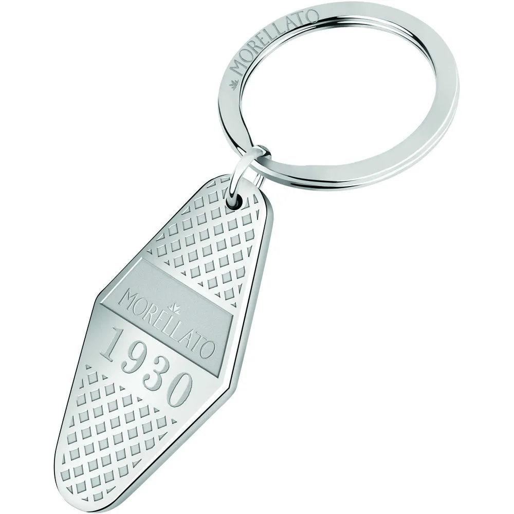 Portachiavi MORELLATO SU8613 Acciaio Inossidabile Logo 1930