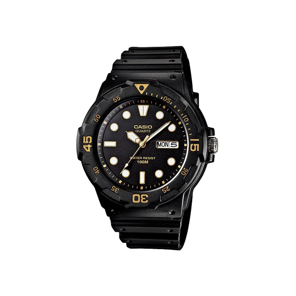 Orologio Uomo CASIO MRW-200H-1EVDF Silicone Nero Black Sub100mt