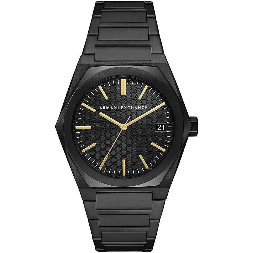 Orologio Uomo ARMANI EXCHANGE GERALDO AX2812 Bracciale Acciaio Nero