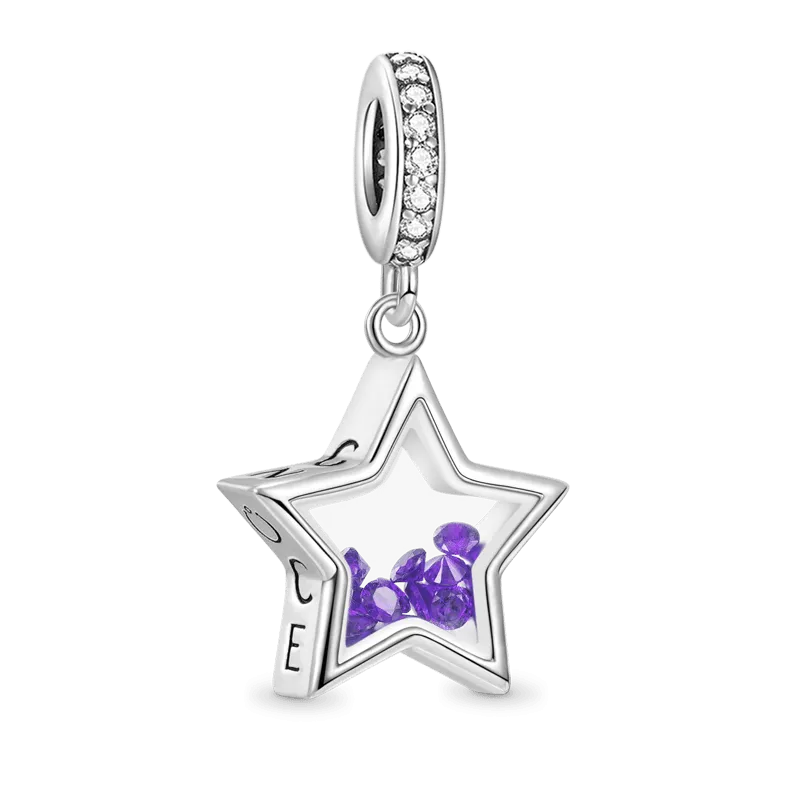 Gnoce Ciondolo Con Pietra Portafortuna A Forma Di Stella Ciondolo