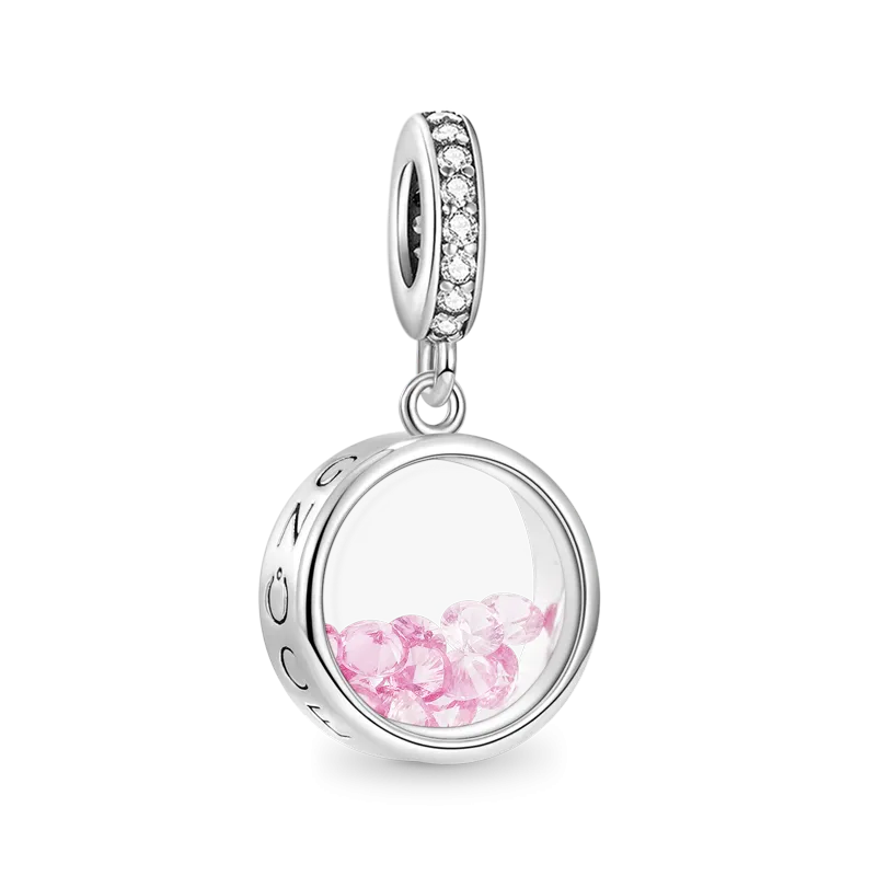 Gnoce Ciondolo Con Pietra Portafortuna A Forma Rotonda