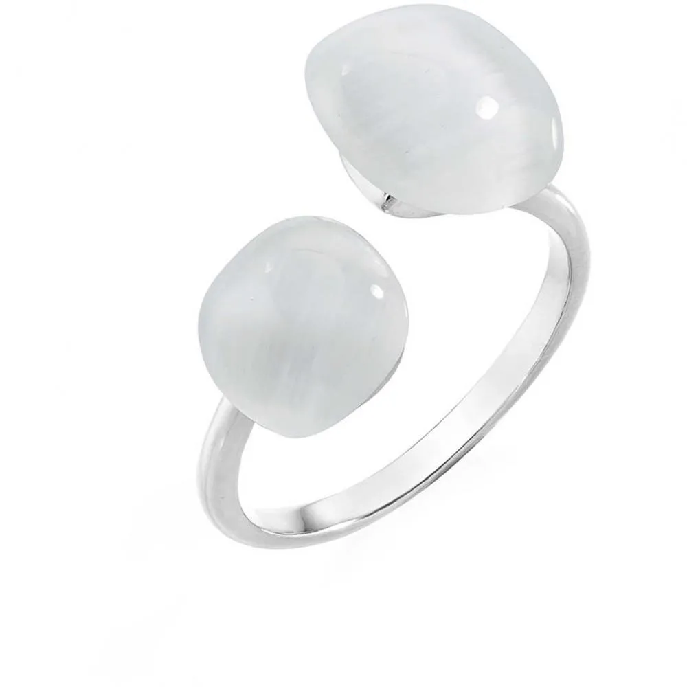 Anello Donna MORELLATO GEMMA SAKK35014 Argento 925% Occhio di Gatto Misura 14