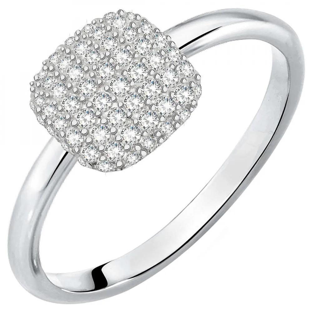 Anello Donna MORELLATO GEMMA SAKK90014 Argento 925% Pavé Misura 14