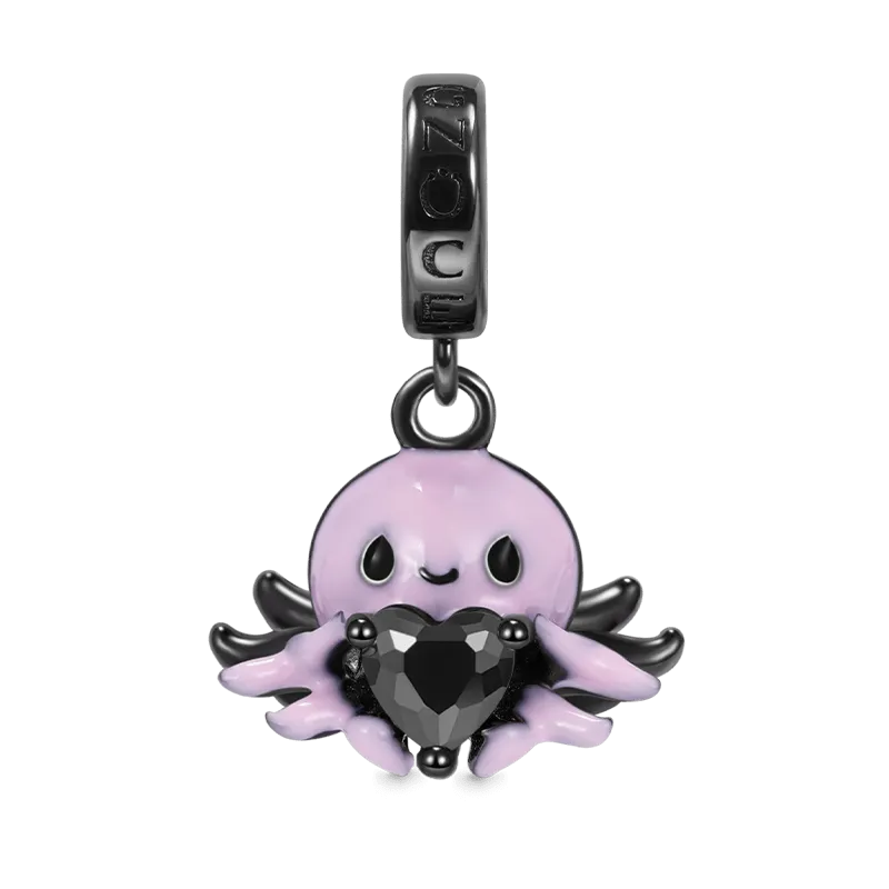 Gnoce Ciondolo Polpo Abbraccia La Pietra Cuore