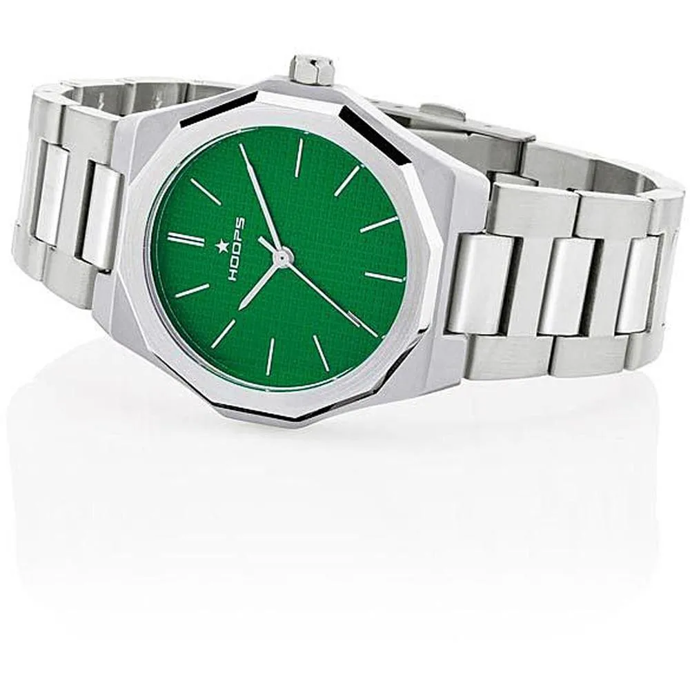 Orologio Donna HOOPS ROYAL 2638L-S06 Bracciale Acciaio Verde