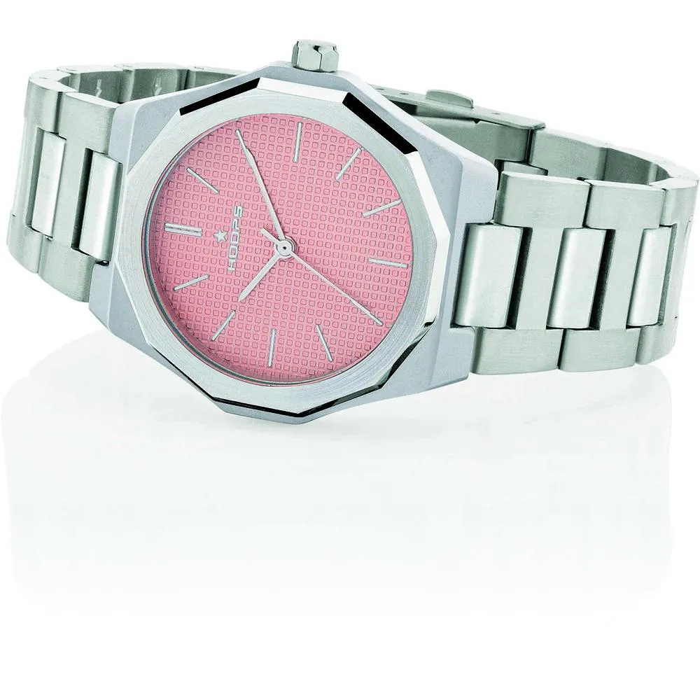 Orologio Donna HOOPS ROYAL 2638L-S05 Bracciale Acciaio Rosa